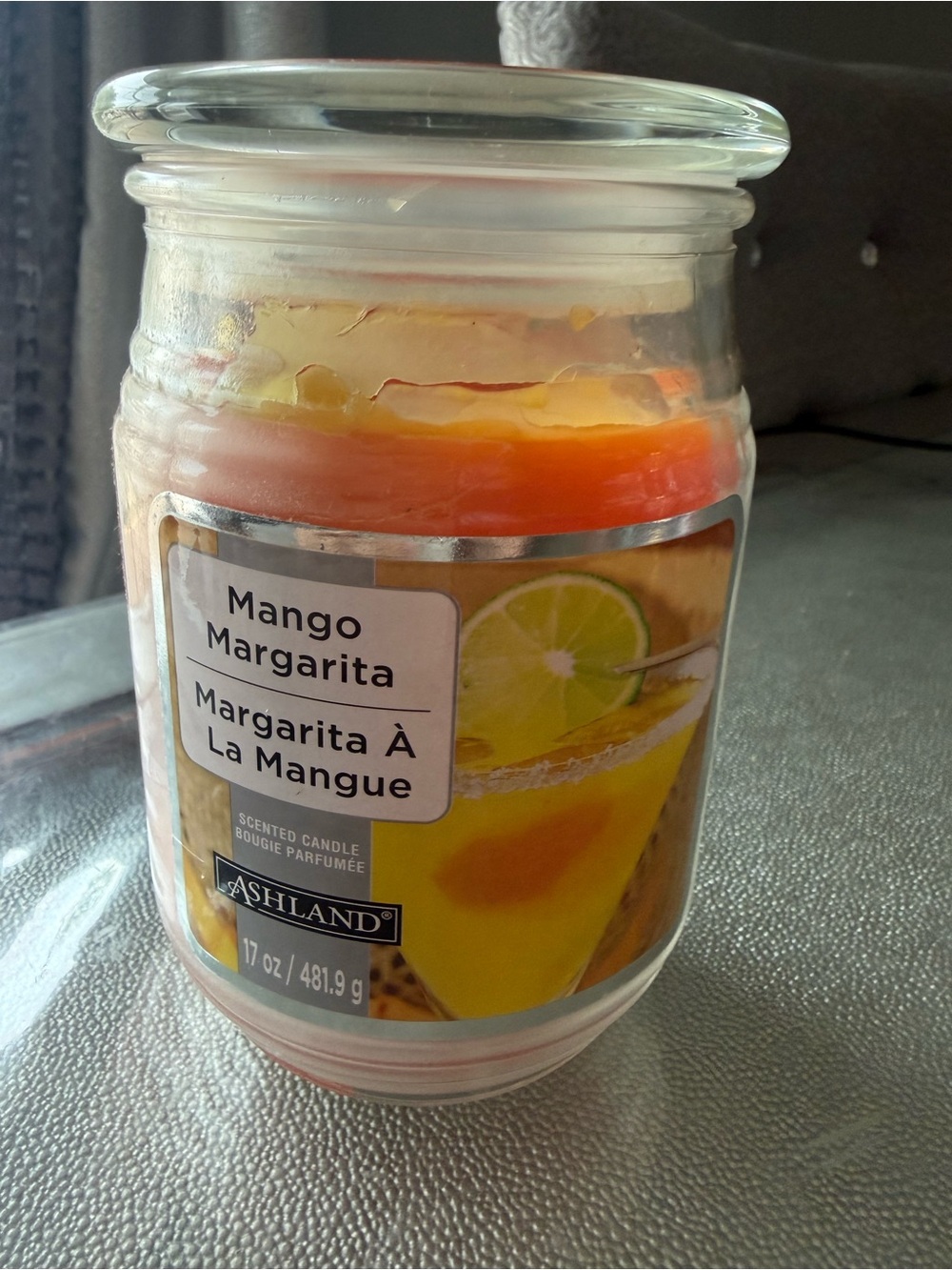 Ashland Mango-Orange Layered Jar Candle